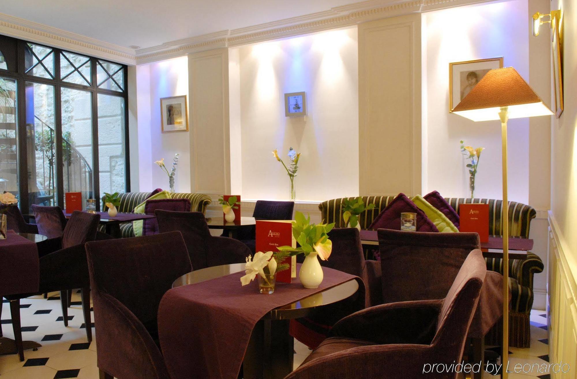 Arioso Hotell Paris Restaurang bild